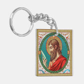St. Bartholomew de Apostle (JMAS 03) Sleutelhanger (Voorkant Links)