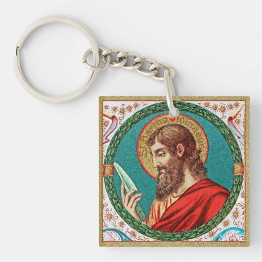 St. Bartholomew de Apostle (JMAS 03) Sleutelhanger (Voorkant)