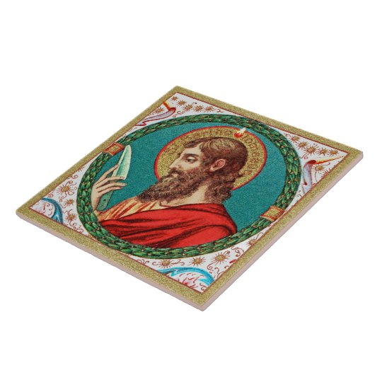 St. Bartholomew de Apostle (JMAS 03) Tegeltje (Zijkant)