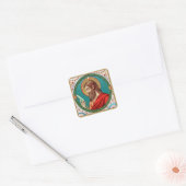 St. Bartholomew de Apostle (JMAS 03) Vierkante Sticker (Envelop)