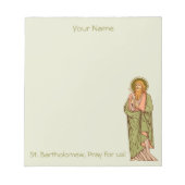 St. Bartholomew de Apostle (RLS 03) 5,5"x6" Notitieblok (Voorkant)