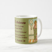 St. Bartholomew de Apostle (RLS 03) Koffie Mok 2a (Voorkant rechts)