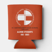 St. Bartholomew Grade School Alumni Koelbox Blikjeskoeler (Achterkant)