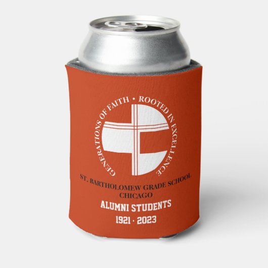 St. Bartholomew Grade School Alumni Koelbox Blikjeskoeler (Blikje Achterkant)