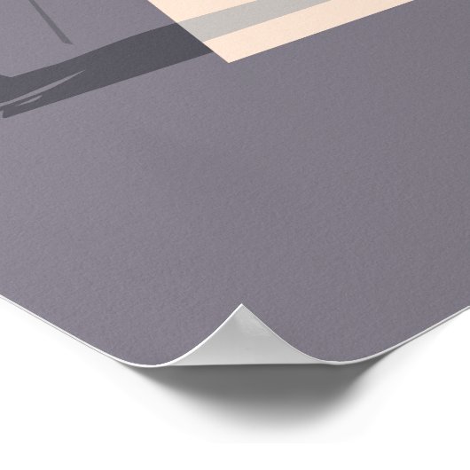 St Barths Tarmac Poster (Hoek)