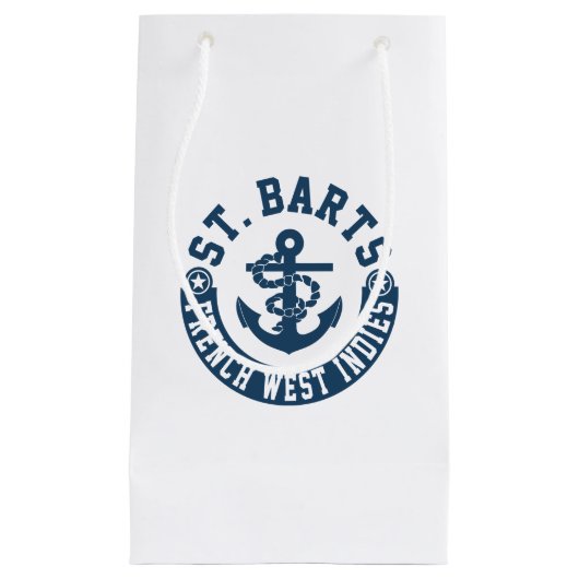St. Barts French West Indies Klein Cadeauzakje (Voorkant)