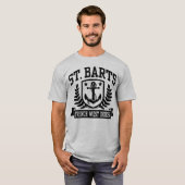 St. Barts French West Indies T-shirt (Voorkant volledig)