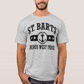 St. Barts French West Indies T-shirt (Voorkant)
