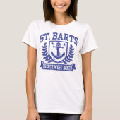 St. Barts French West Indies T-shirt (Voorkant)