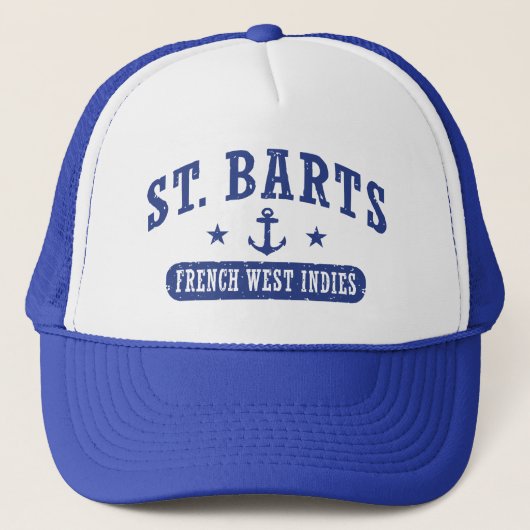 St. Barts French West Indies Trucker Pet (Voorkant)