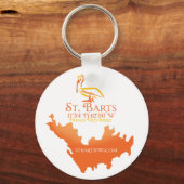 St. Barts FWI Sleutelhanger (Voorkant)