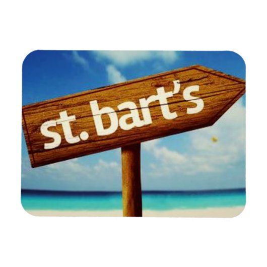 St. Bart's Magneet (Horizontaal)
