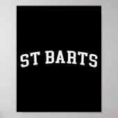 St Barts Poster (Voorkant)