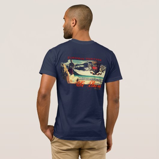 St Barts T-shirt (Achterkant volledig)