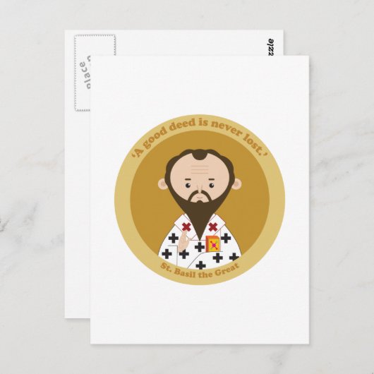 St. Basil de Grote Briefkaart (Voorkant / Achterkant)