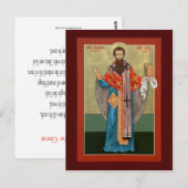 St. Basil de Grote Prayer-kaart Briefkaart (Voorkant / Achterkant)