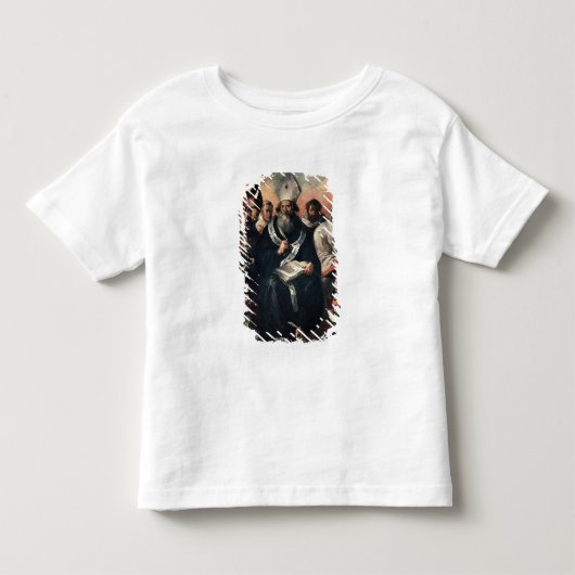 St. Basil die zijn doctrine dicteert Kinder Shirts (Voorkant)