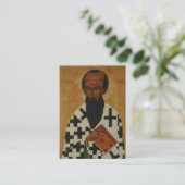 St. Basil Orthodox Christelijk Gebed Kaart Plaatskaartje (Staand voorkant)