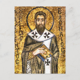 St. Basilicum orthodox Christelijk icoon Briefkaart