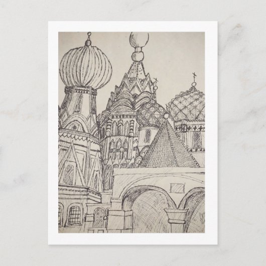 St. Basil's Briefkaart (Voorkant)