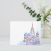 St. Basil's Cathedral Briefkaart (horizontaal) (Staand voorkant)