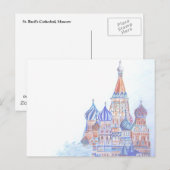 St. Basil's Cathedral Briefkaart (horizontaal) (Voorkant / Achterkant)