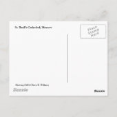 St. Basil's Cathedral Briefkaart (horizontaal) (Achterkant)