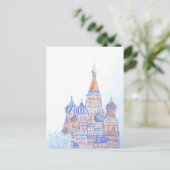 St. Basil's Cathedral Briefkaart (verticaal) (Staand voorkant)