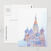 St. Basil's Cathedral Briefkaart (verticaal) (Voorkant / Achterkant)