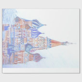 St. Basil's Cathedral Wrapping Paper Cadeaupapier (Vlak)