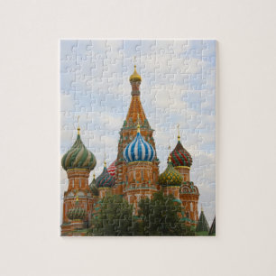 St. Basil's Kathedraal op het Rode Plein, Moskou Legpuzzel