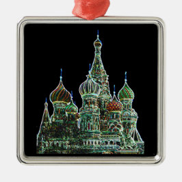 St Basils Neon Metalen Ornament