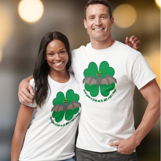 St. BAT-ricks Day T-shirt