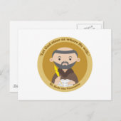 St. Bede the Venerable Briefkaart (Voorkant / Achterkant)