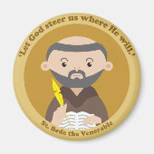 St. Bede the Venerable Magneet (Voorkant)