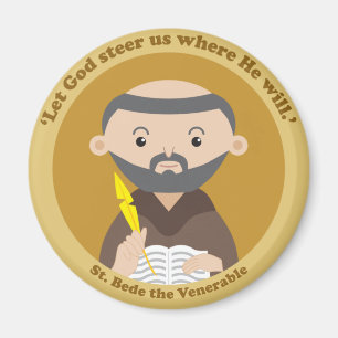 St. Bede the Venerable Magneet