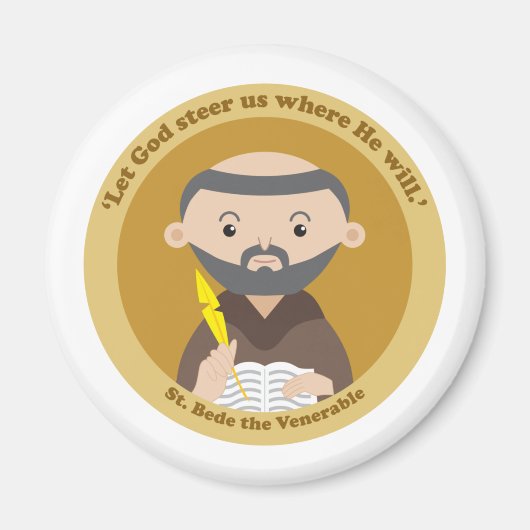 St. Bede the Venerable Magneet (Voorkant)