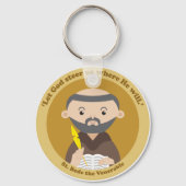 St. Bede the Venerable Sleutelhanger (Voorkant)