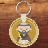 St. Bede the Venerable Sleutelhanger (Voorkant)