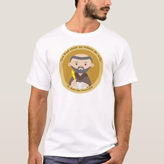 St. Bede the Venerable T-shirt (Voorkant)