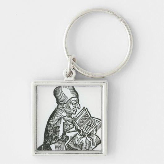 St. Bede uit "Liber Chronicarum" Sleutelhanger (Voorkant)