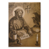 St. Benedict, 5 "x7" foto afdrukken (Voorkant)