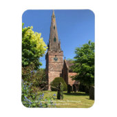 St Benedict Biscop Church Wombourne Staffordshire Magneet (Verticaal)