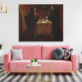 St. Benedict Blessing St. Maur Canvas Afdruk (Insitu (Woonkamer))