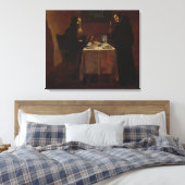 St. Benedict Blessing St. Maur Canvas Afdruk (Insitu (Slaapkamer))