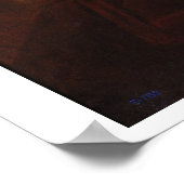 St. Benedict Blessing St. Maur Poster (Hoek)