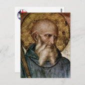 St. Benedict Briefkaart (Voorkant / Achterkant)