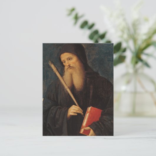 St. Benedict Briefkaart (Staand voorkant)