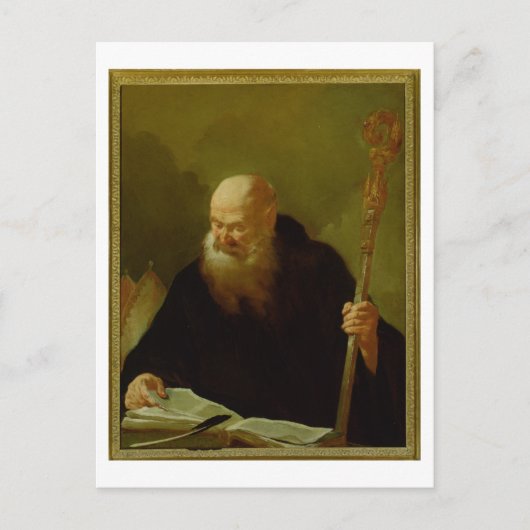 St. Benedict Briefkaart (Voorkant)