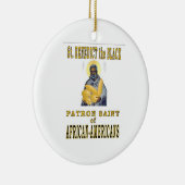 ST. BENEDICT DE ZWARTE KERAMISCH ORNAMENT (Rechts)